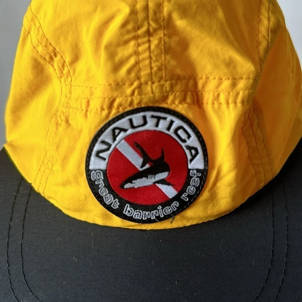 NAUTICA Youth Great Barrier Reef Yellow Hat